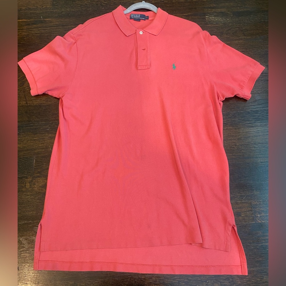 Men’s Ralph Lauren Polo - Salmon - L